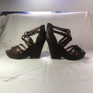 Lucky Brand bomber leather sandal